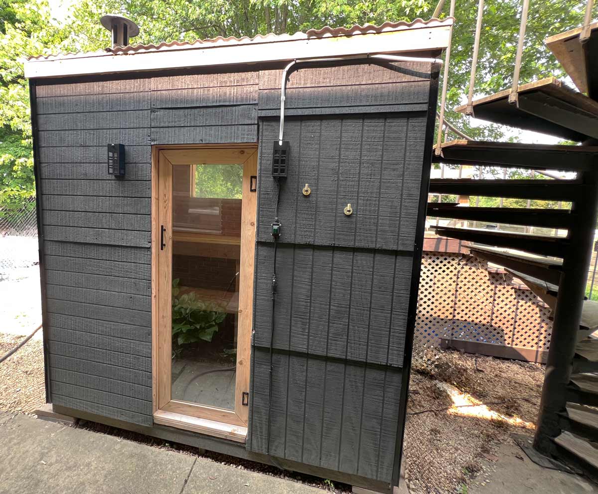 Custom-Sauna-Build